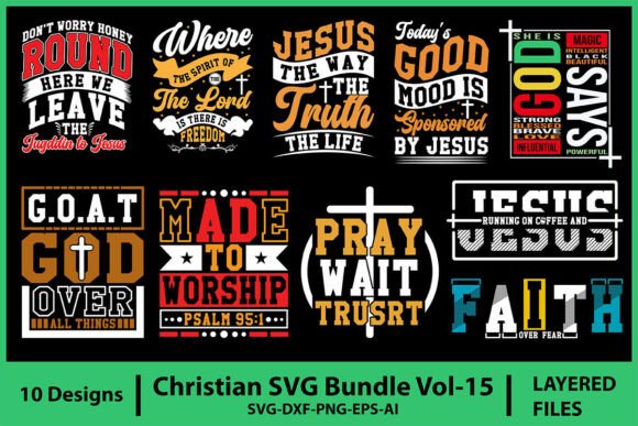 Christian SVG Bundle Vol-15: A Designer's Hands-On Review