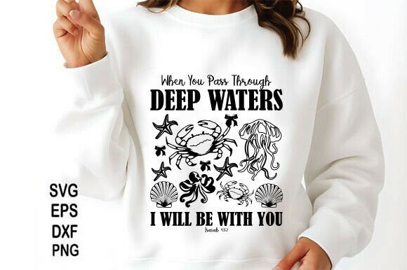 Deep Waters Graphics for T-Shirt Designs