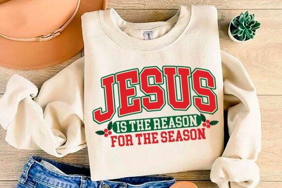 Jesus is the Reason PNG: A Faith-Focused Graphic for T-Shirt Designs