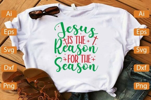 Jesus is the Reason Vector: A Design Review for T-Shirt Graphics