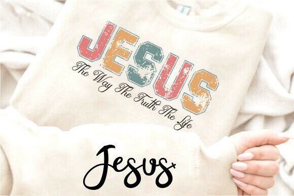 Jesus PNG Christian SVG Bible Verse Graphics for T-Shirt Designs