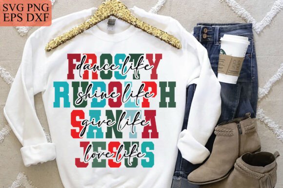 Preppy Christmas Graphics for T-Shirt Designs