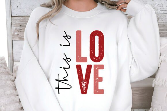 THIS is LOVE JESUS SVG PNG for Brand Packaging